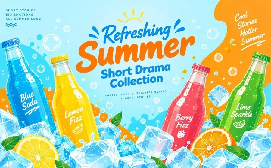 汽水夏日清爽特辑 - 黄豆魔改短剧专题 汽水夏日清爽特辑专题封面